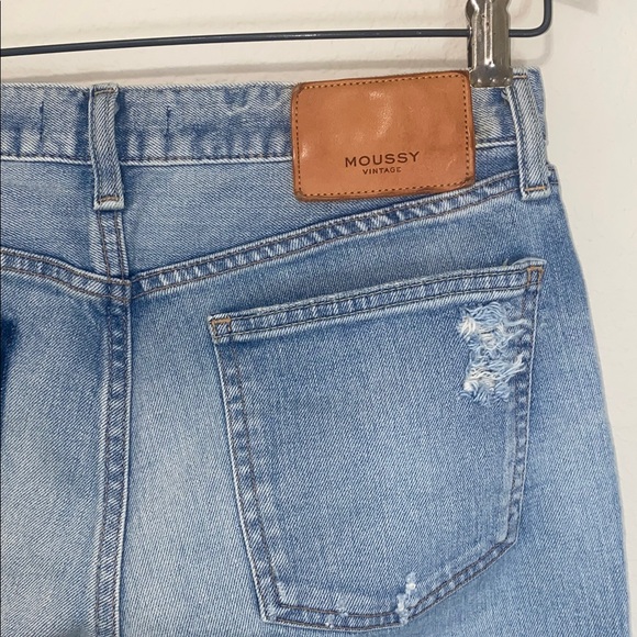 🍂Moussy Vintage Altawoods Distressed Cropped Women’s Jeans! - Picture 4 of 14